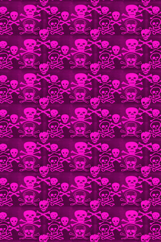 Vibrant Vibes of the Purple Skulls 🎸💀