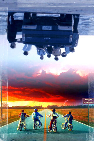 BTS: A Journey Through the Upside Down 🌌🚴 