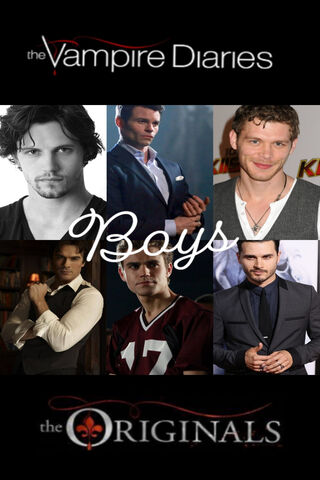 Charming Vampires: The Boys of Mystic Falls
