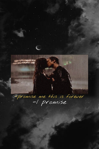 Eternal Promises: A Delena Moment 🌙❤️