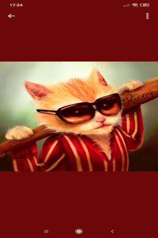 Cool Cat with a Bat 😎🐾