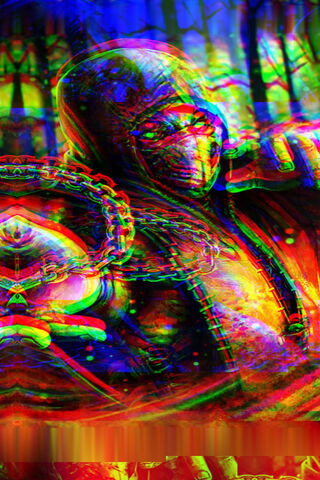 Glitch in the Matrix: A Colorful Chaos