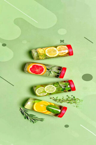 Refreshing Green Lemon Infusions 🍋✨