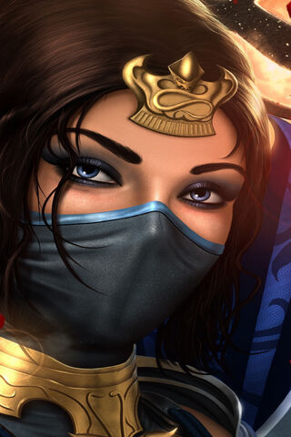 Kitana: The Warrior Princess of Edenia 🌌👑