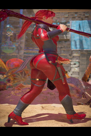 Skarlet: The Crimson Warrior 🌟