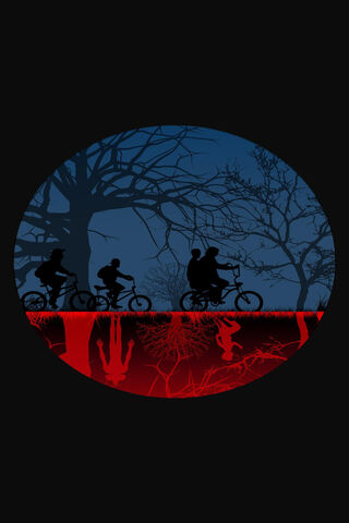 Adventure Beyond the Upside Down 🌌🚲