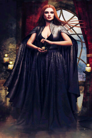 Enigmatic Sorceress of the Shadows 🌙✨