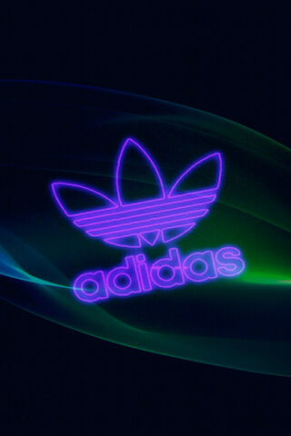Glow of Style: Neon Adidas Vibes ✨