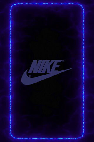 Nike Neon Biru