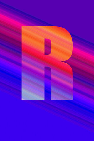 Radiant R: A Burst of Color 🌈✨