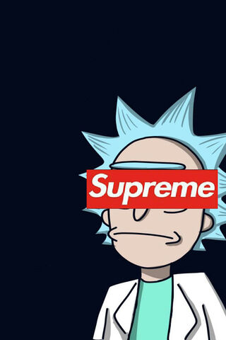 Supreme Rick: The Ultimate Blend of Style and Science! 👽✨