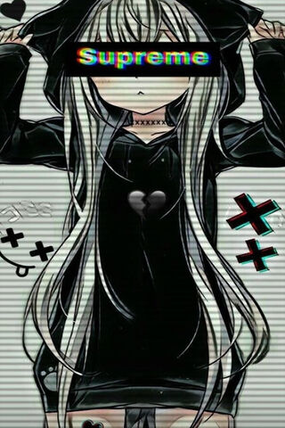 Supreme Neko: The Stylish Rebel 🐾✨