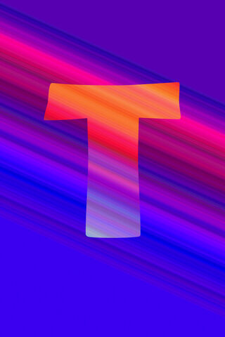 Vibrant T: A Splash of Color