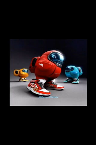 Among Us: The Colorful Crew in Action! 🚀