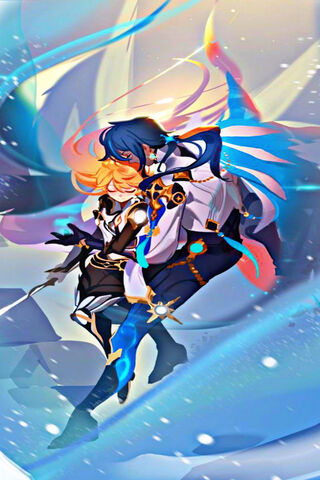 Dancing Through the Frost: Kaeya's Enchantment ❄️✨