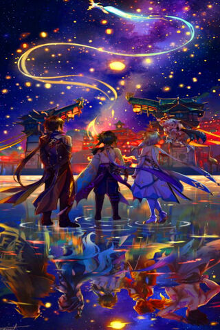 Celestial Bonds: A Journey Through Teyvat 🌌✨