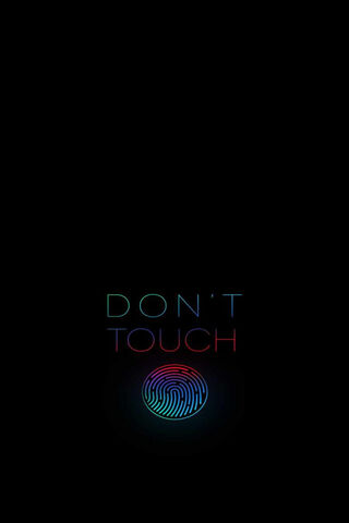 Dont Touch My iPhone