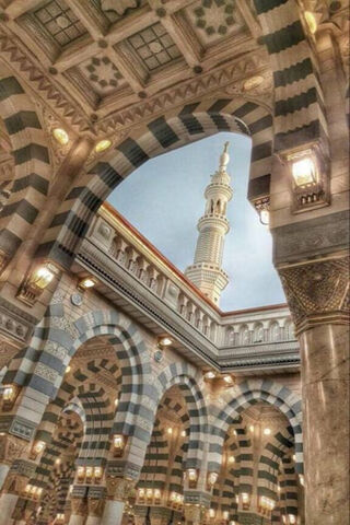 Majestic Serenity of Nabawi Masjid 🕌✨