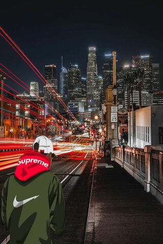 Urban Vibes: Supreme in the City of Angels 🌆✨