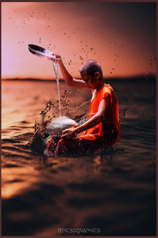 Serenity in Motion: The Essence of Budha 🌅💧