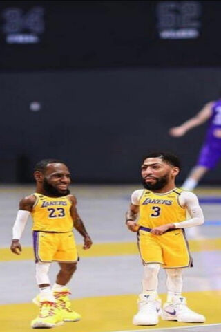 Mini Legends: Little LBJ-AD Showdown! 🏀✨