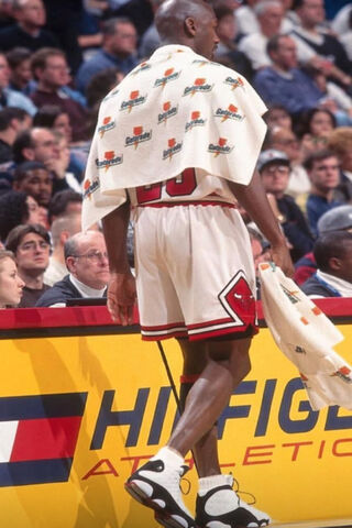 The Legend on the Sidelines: Michael Jordan's Iconic Moment 🏀✨