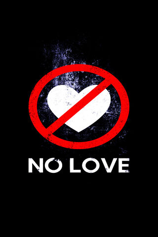 No Love Logo