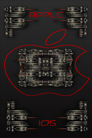 Futuristic Apple Logo Design 🍏✨