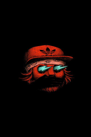 Urban Vibes: The Adidas Red Icon 🎨🧢