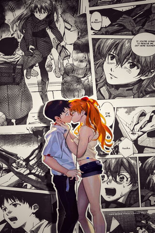 Moments of Connection: Asuka and Shinji's Journey