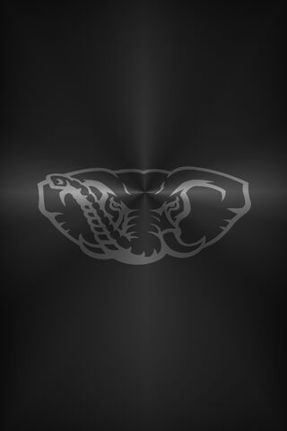 Bold Elegance: The Bama Elephant Emblem 🐘✨