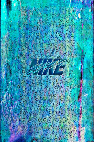 Refreshing Vibes: Bubbly Blue Nike Splash 🌊✨