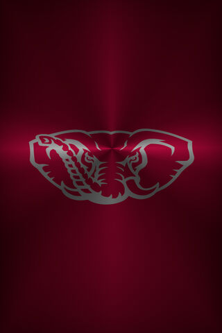 Crimson Pride: The Bama Elephant Logo 🐘❤️