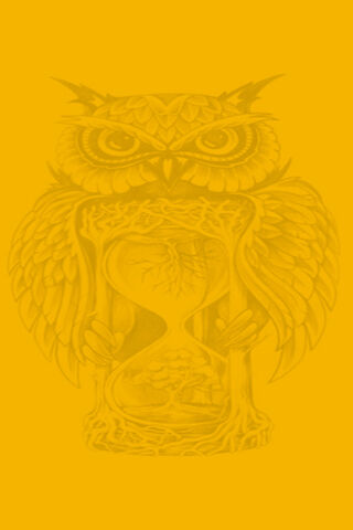 Wisdom of Time: The Owl Hourglass