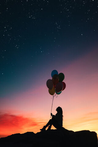 Dreaming Under the Stars 🌌🎈