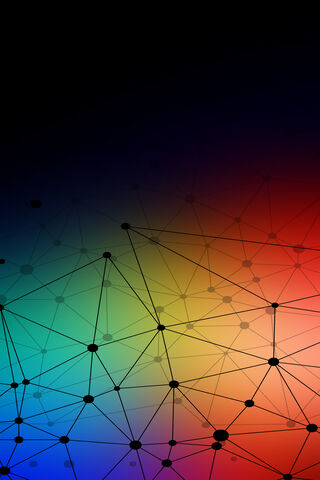 Vibrant Connections: The iPhone's Digital Canvas