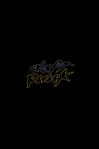 Daft Punk Advance Logo Wallpaper by SynTaxMusic on DeviantArt