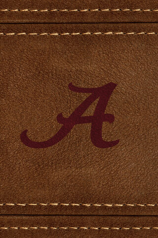 Classic Leather Elegance: The A Emblem