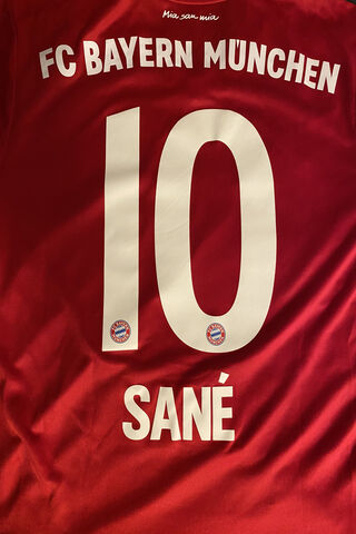 The Heart of Bayern: Leroy Sané's Jersey