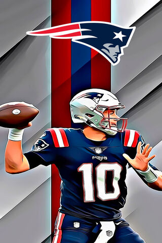 Game Day Glory: Mac Jones in Action! 🏈✨