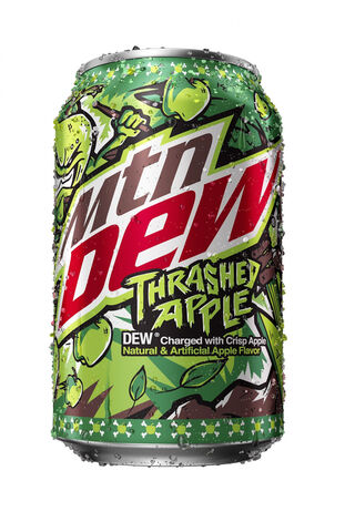MTN Dew Thrashed Apple: A Crisp Adventure in a Can! 🍏✨