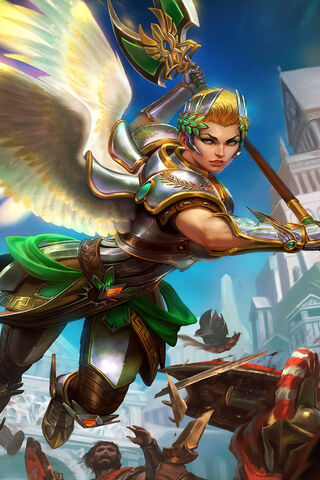 Divine Warrior: The Nike-Smite Saga 🏹✨