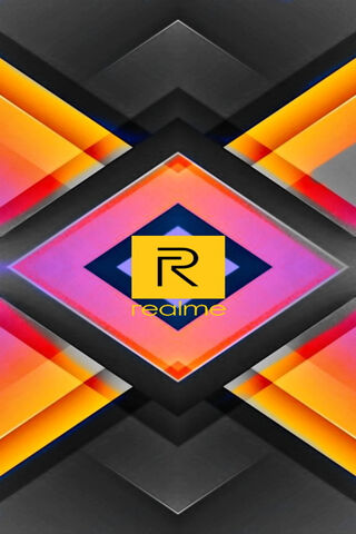Vibrant Geometry: The Realme Flip Experience 🌈
