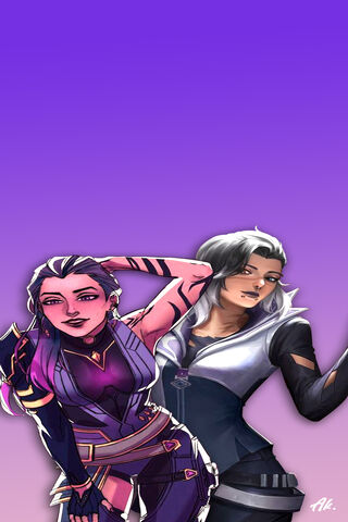 Dynamic Duo: Reyna and Fade Unite! 🌟