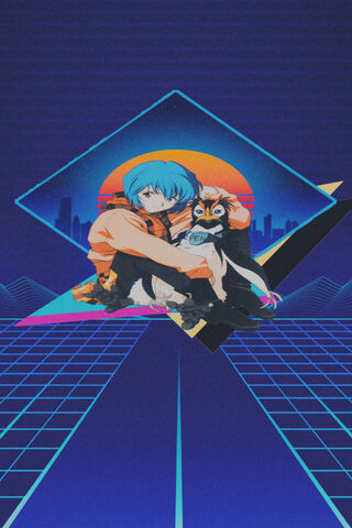 Neon Dreams: Rei's Retro Adventure 🌌