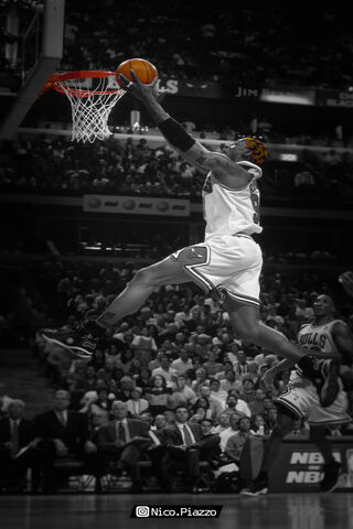 Rodman Rising: The Art of the Dunk 🏀✨