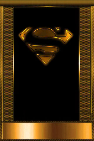 Golden Emblem of Hope: The Superman Logo