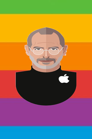 Steve Jobs Apple MacBook Air Wallpaper Download  AllMacWallpaper