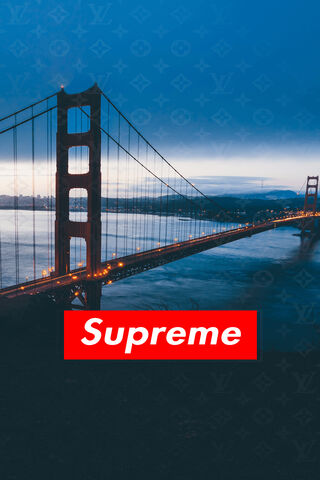 Supreme Style Meets Iconic Views 🌉✨