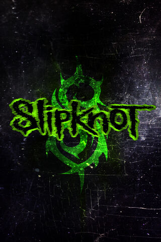 Slipknot Logo Green